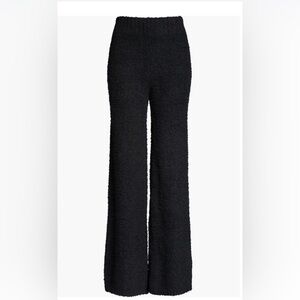 SKIMS Cozy Knit Wide Leg Pant Onyx Black - Small/Medium